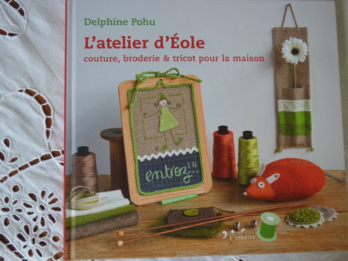 Livre L'atelier d'Eole de Delphine Pohu
