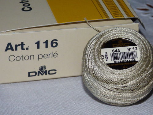 DMC coton perlé N°12col 644