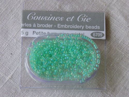 Cousines et Compagnies 6709 Petite turquoise cristal