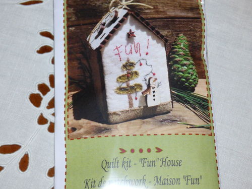 Kit de patch "maison fun( fun house ) noël" de The bee company